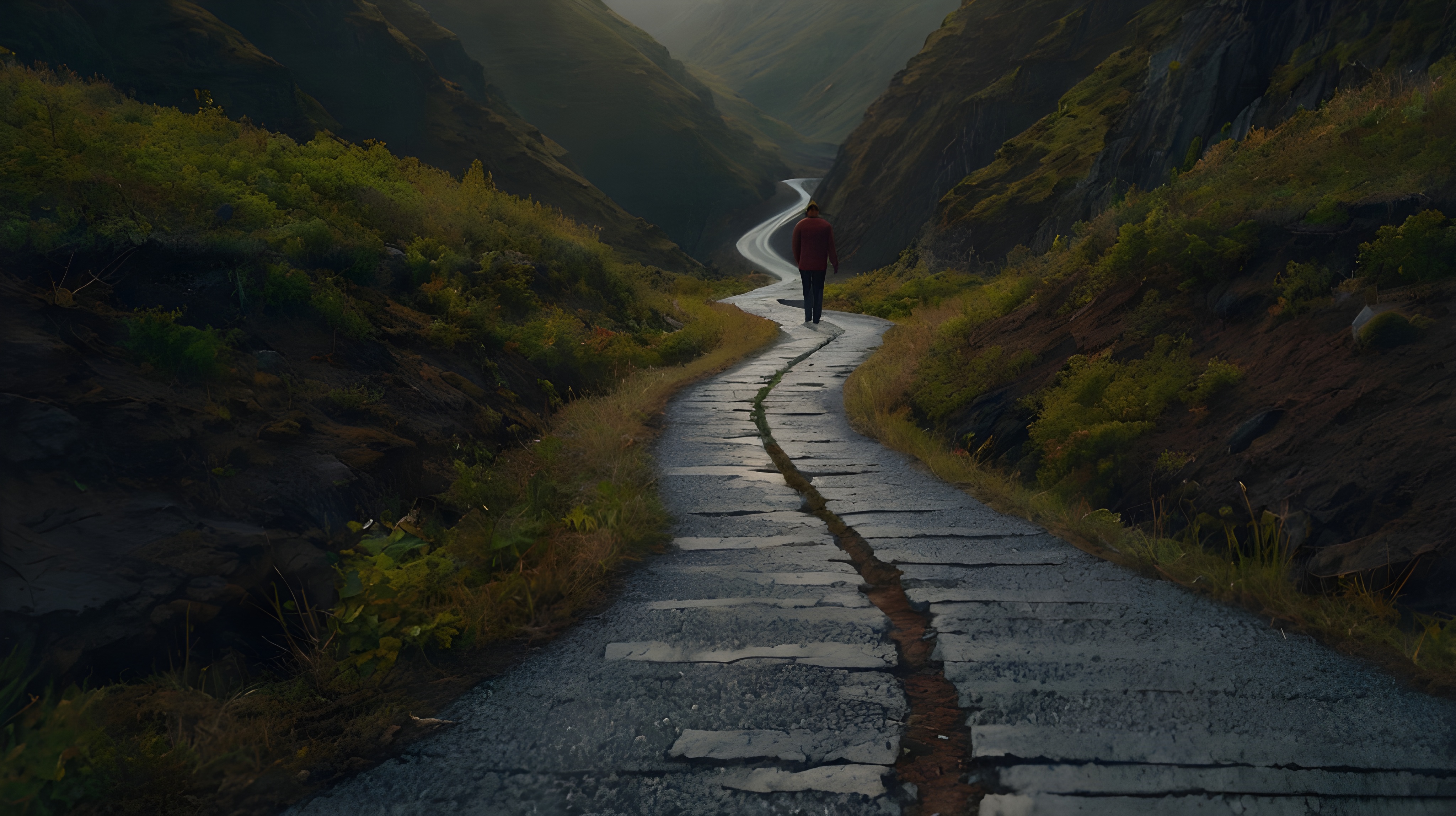 man-walks-down-road-with-mountain-background.jpg